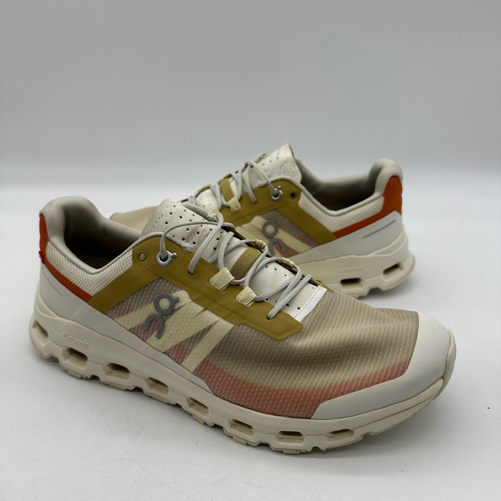 On Running Cloudvista‎ 64.98052 Womens Size 9.5 Ivory/Bronze Trail Running Shoes